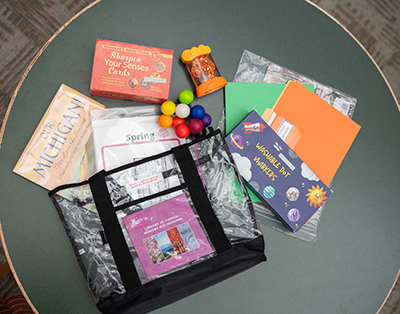 Adult Memory Kits at the Howard Miller Library