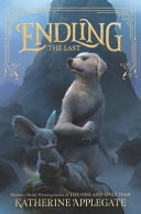 "Endling #1: The Last" book cover with a human looking dog who is wearing pants and a sword and a large eared mouse in the foreground.  The background shows a foggy, rocky landscape. 