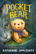 Image for "Pocket Bear" with a little teddy bear in the center with a grey larger cat surrounding the bear