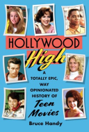 Book cover for Hollywood High showing photos of various 1980's teen movie stars. 