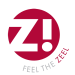 Feel the Zeel logo with a red circle and "Z!" in the red circle